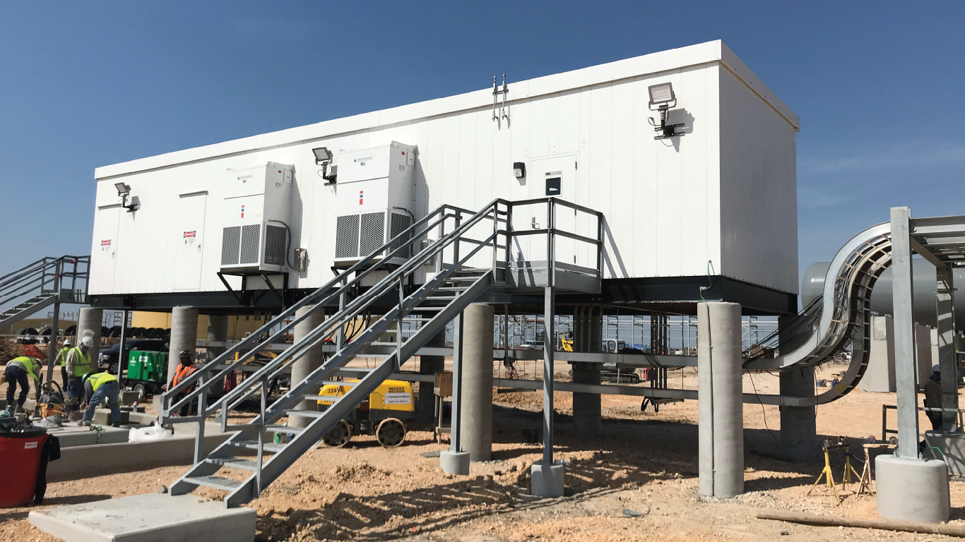 Gas Fractionation Plant 480V Substation