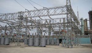 138kV/15kV Electrical Substation wide view